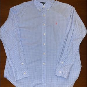 Polo Ralph Lauren Button Down (Blue Check)